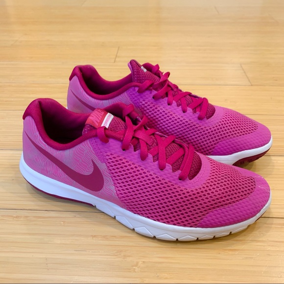 Nike Other - NIKE raspberry pink Flex 5 running sneakers, 6Y.